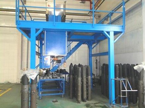 鉬粉膠管自動計量定容重充填設(shè)備